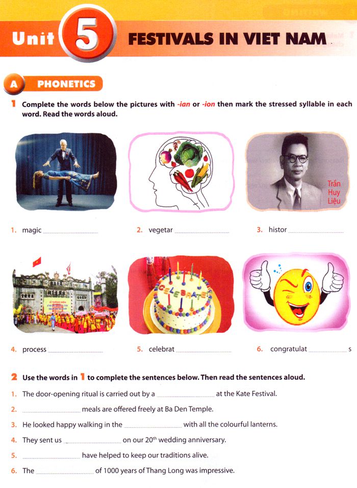 Tiếng Anh lớp 8 chương trình mới