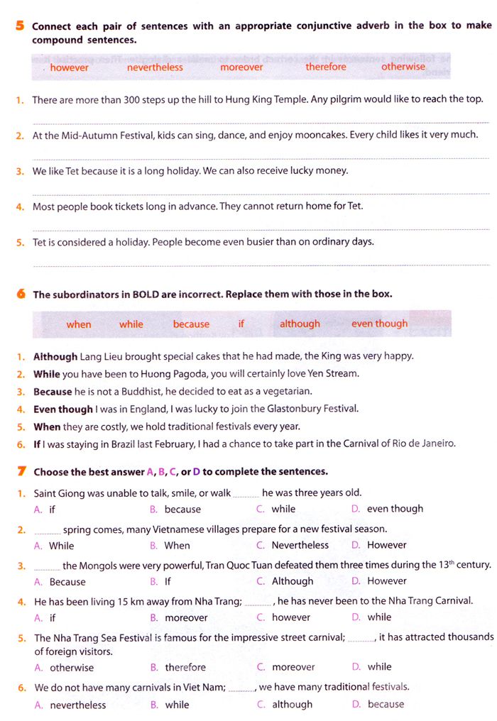 Bộ tranh Tiếng Anh 8 chương trình mới