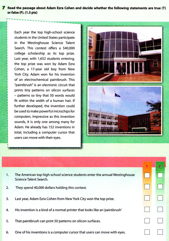 Đề kiểm tra 1 tiết lần 2 HKI tiếng Anh lớp 10