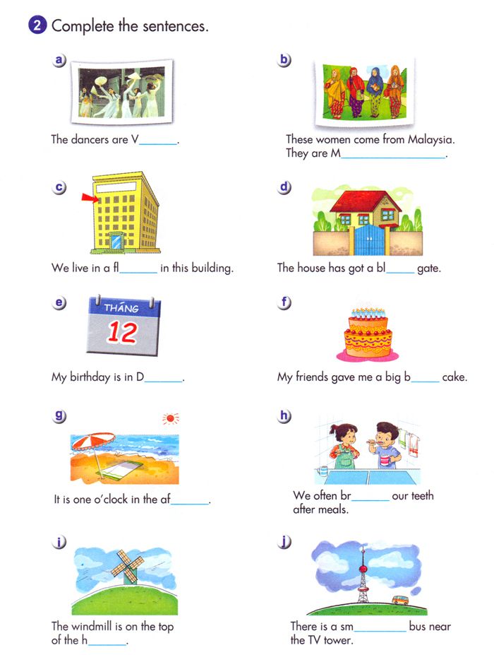 Tiếng Anh lớp 5 Chương trình mới