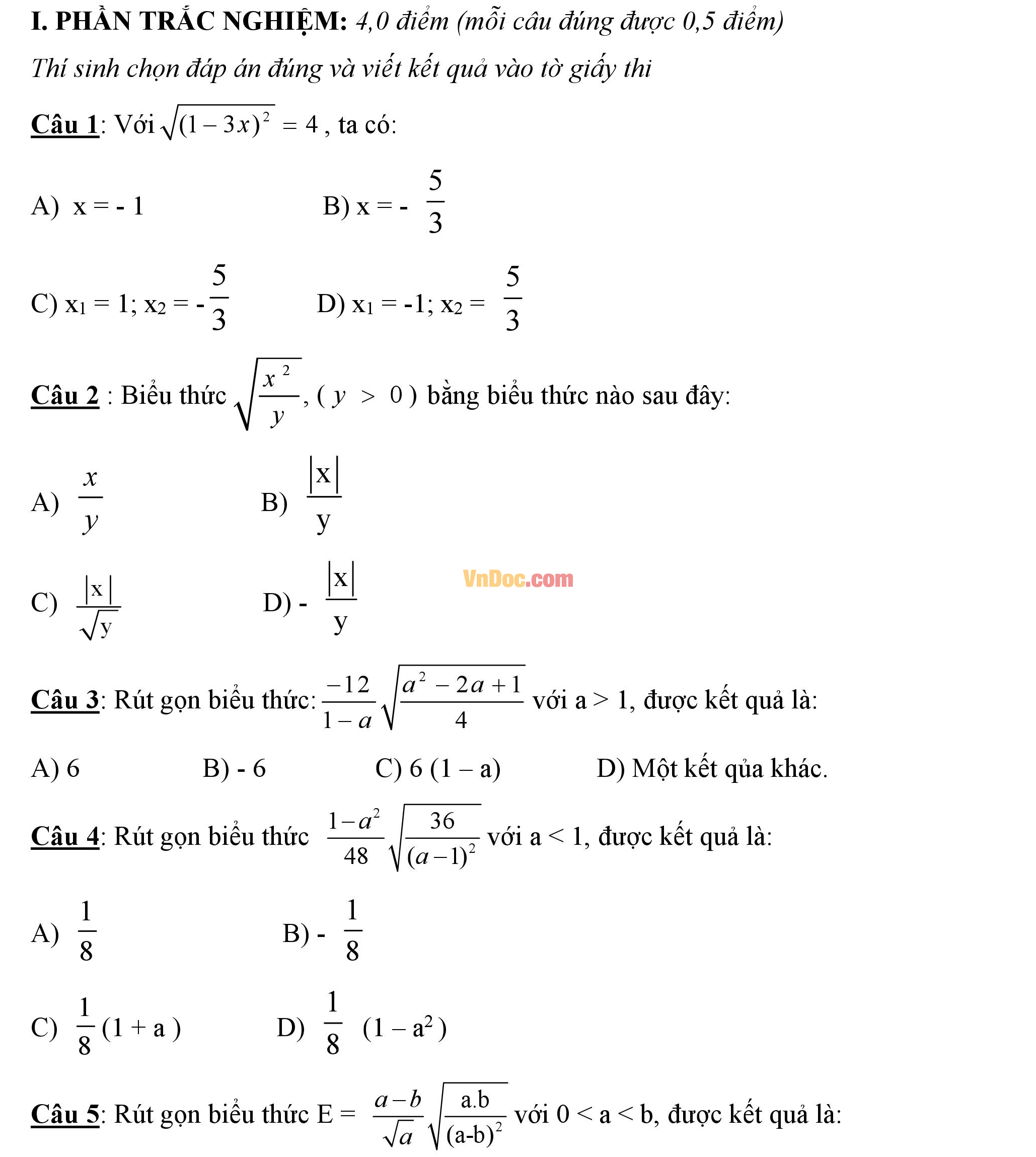 Đề thi hsg môn Toán lớp 9 Đề thi hsg môn Toán lớp 9