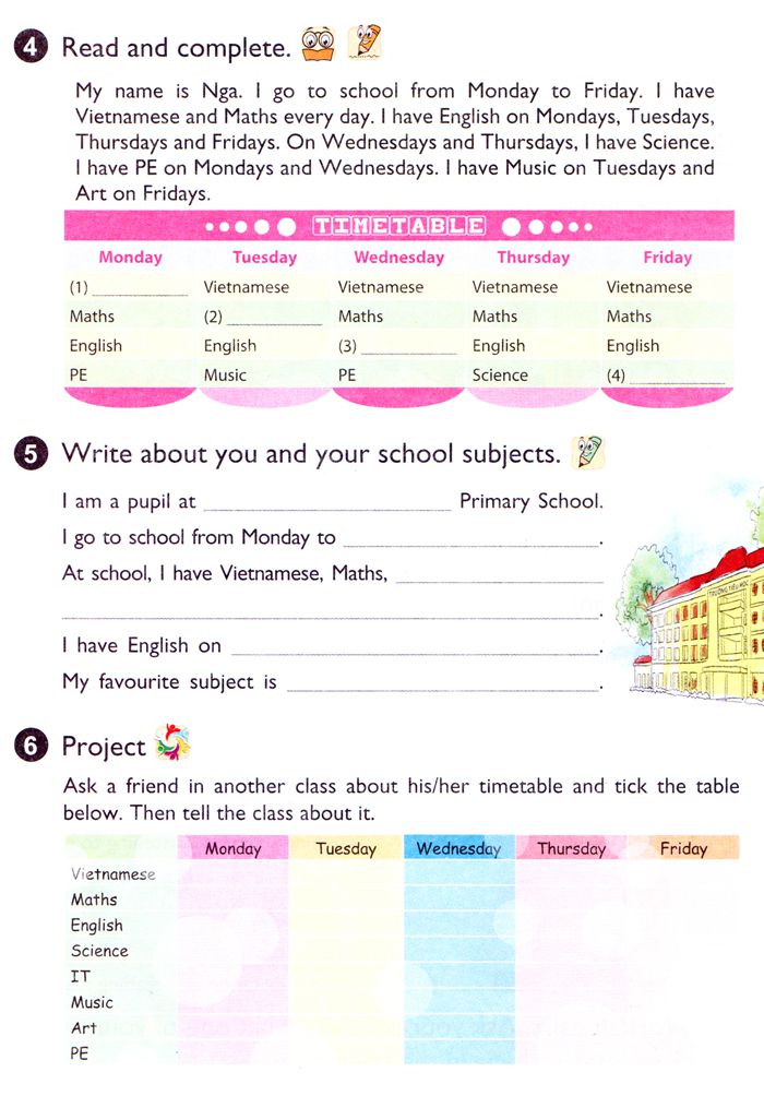 Bài tập tự luận Tiếng Anh lớp 4 Thí điểm Unit 8 có đáp án Bài tập tự luận Tiếng Anh lớp 4 Thí điểm Unit 8