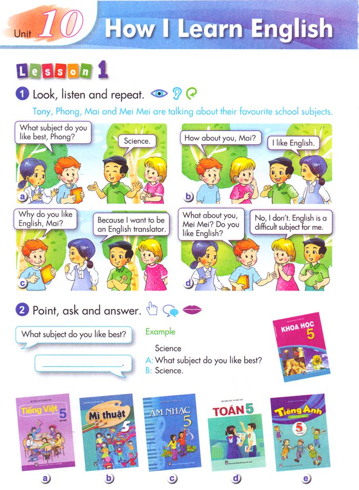 Đề ôn tập Tiếng Anh lớp 5 chương trình mới Tiếng Anh lớp 5 Chương trình mới