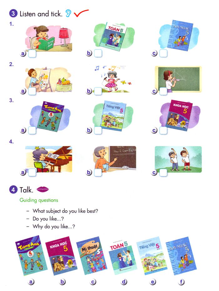 Giáo án tiếng anh lớp 5 - chương trình mới nhấ Đề ôn tập Tiếng Anh lớp 5 chương trình mới