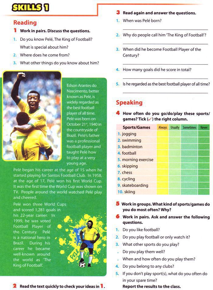 Looking Back - Project Unit 8 Lớp 6 Trang 24 SGK Skills 2 Unit 8 Lớp 6 Trang 23 SGK