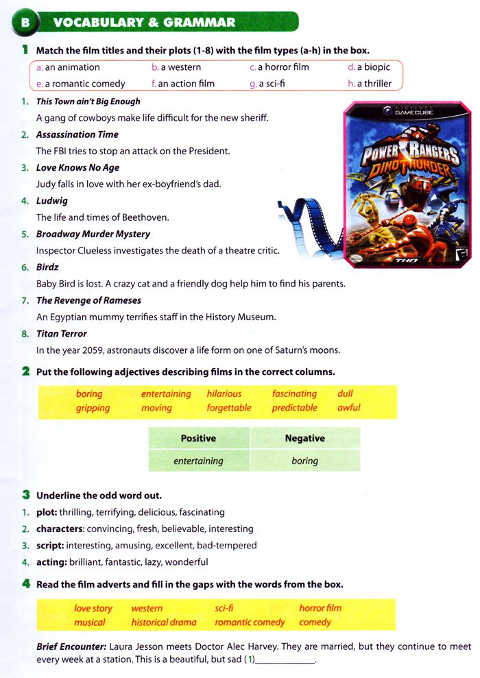 Bài giảng Tiếng Anh lớp 7 Chương trình mới Unit 8: FILM Giáo án Tiếng Anh lớp 7 Chương trình mới Unit 8: FILM