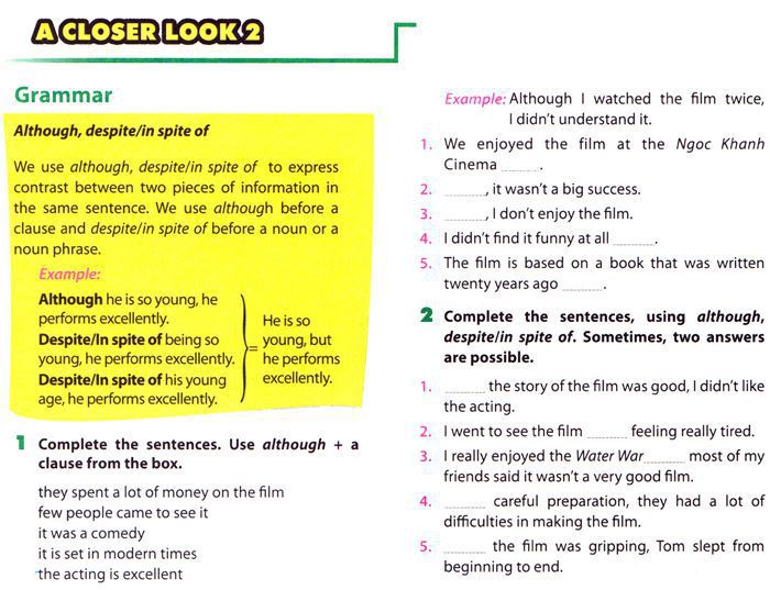 Giáo án Tiếng Anh lớp 7 Chương trình mới Unit 8: FILM