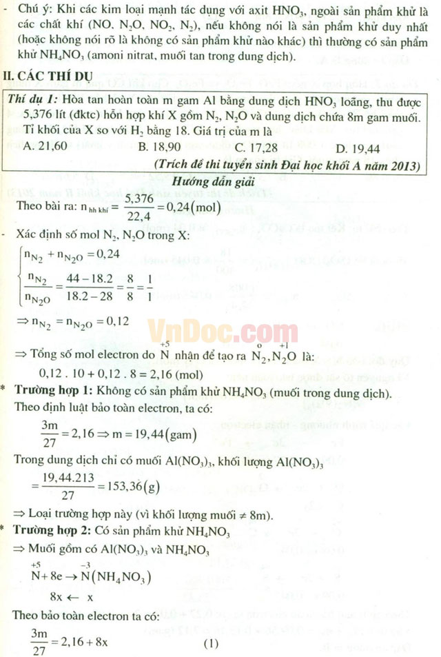 Kỹ thuật mới giải nhanh bài tập hóa học - Tập 1: Hóa học đại cương Kỹ thuật mới giải nhanh bài tập hóa học - Tập 1: Hóa học đại cương