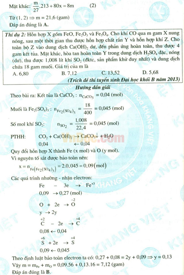 Kỹ thuật mới giải nhanh bài tập hóa học - Tập 1: Hóa học đại cương Kỹ thuật mới giải nhanh bài tập hóa học - Tập 1: Hóa học đại cương