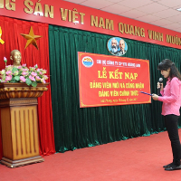 Lời phát biểu giao nhiệm vụ cho đảng viên mới
