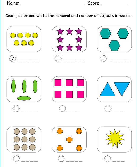 Bài tập Toán Tiếng Anh lớp 1: Writing Numbers up to 100