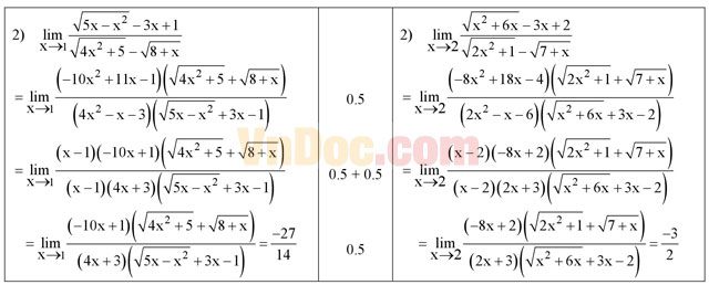 Đề thi giữa học kì 2 môn Toán lớp 11 trường THPT Nguyễn Chí Thanh, TP Hồ Chí Minh năm học 2015 - 2016 Đề thi giữa học kì 2 môn Toán lớp 11 có đáp án