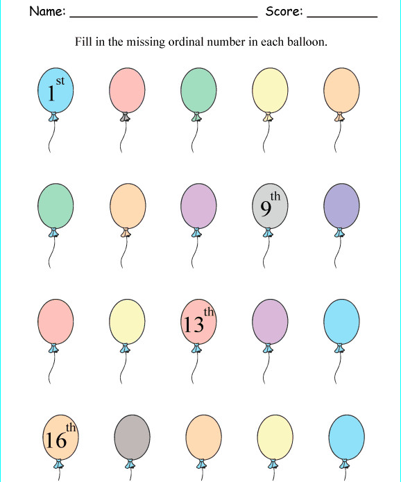 Toán tiếng anh lớp 1