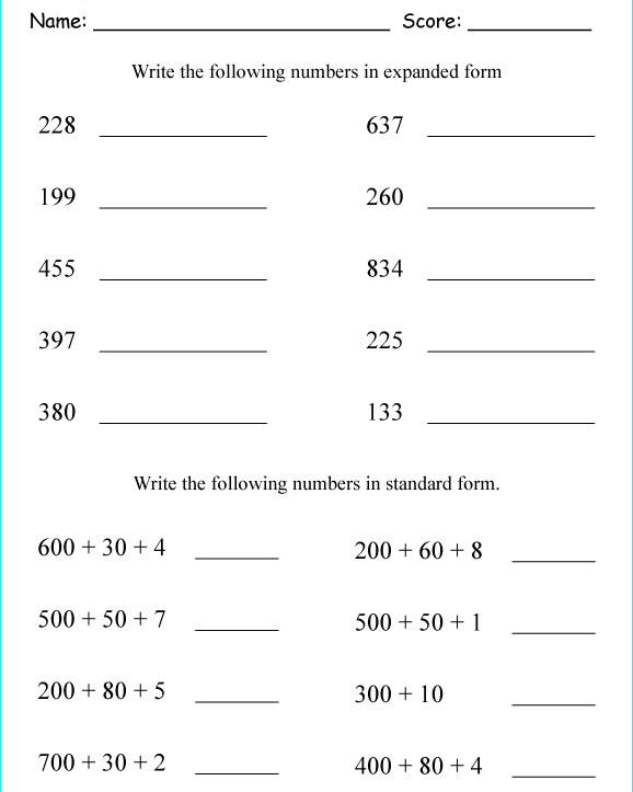 Toán Tiếng Anh lớp 2: Tổng hợp đầy đủ các nội dung quan trọng.