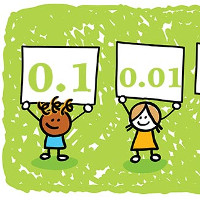 Bài tập Toán Tiếng Anh lớp 5: Write Decimals Words up to Thousandths