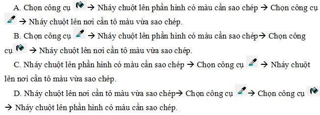 Đề thi học kì 2 môn tin học lớp 4