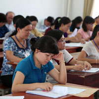 Đề thi khảo sát năng lực giáo viên Tiểu học Phòng GD&ĐT Nghĩa Đàn, Nghệ An năm học 2014 - 2015