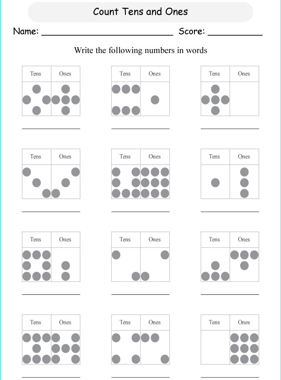 Giáo án toán 1 số có hai chữ số