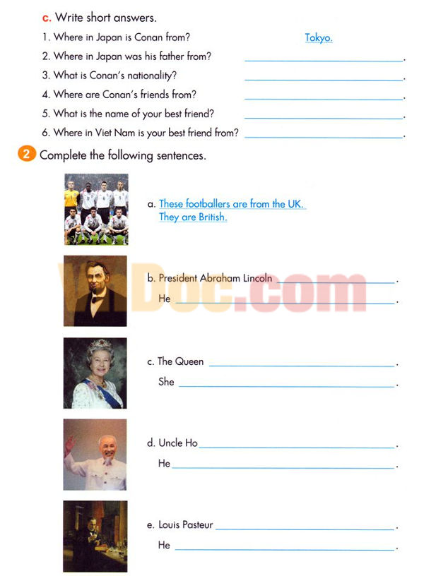 Tiếng Anh lớp 5 Chương trình mới Unit 1: A Summer Camp