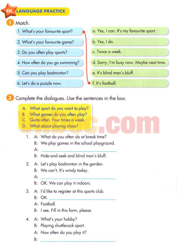 Bài giảng Tiếng Anh lớp 5 Chương trình mới Unit 7 MY FAVOURITE SPORTS AND GAMES Giáo án Tiếng Anh lớp 5 Chương trình mới Unit 7 MY FAVOURITE SPORTS AND GAMES