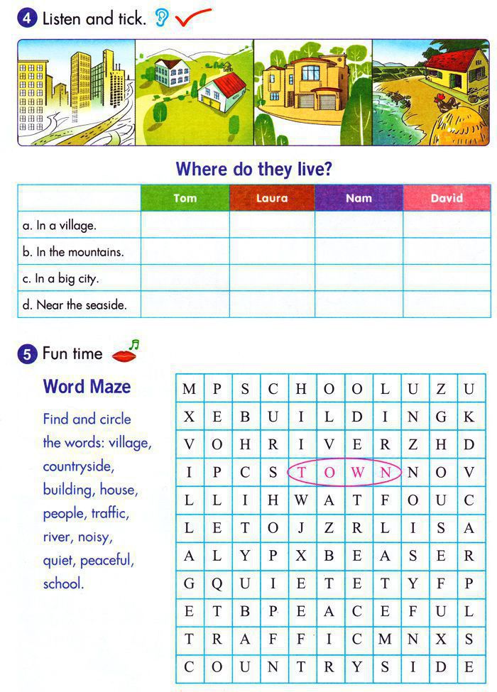 Bài giảng Tiếng Anh lớp 5 Chương trình mới Unit 18 LIFE IN THE VILLAGE AND CITY Giáo án Tiếng Anh lớp 5 Chương trình mới Unit 18 LIFE IN THE VILLAGE AND CITY