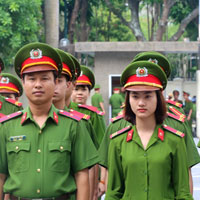 Quy định về tuyển thẳng, ưu tiên xét tuyển vào khối trường công an năm 2017