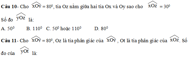 Đề thi học sinh giỏi môn Toán lớp 6