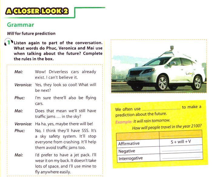 Bài giảng Tiếng Anh lớp 7 Chương trình mới Unit 11 TRAVELLING IN THE FUTURE Giáo án Tiếng Anh lớp 7 Chương trình mới Unit 11 TRAVELLING IN THE FUTURE