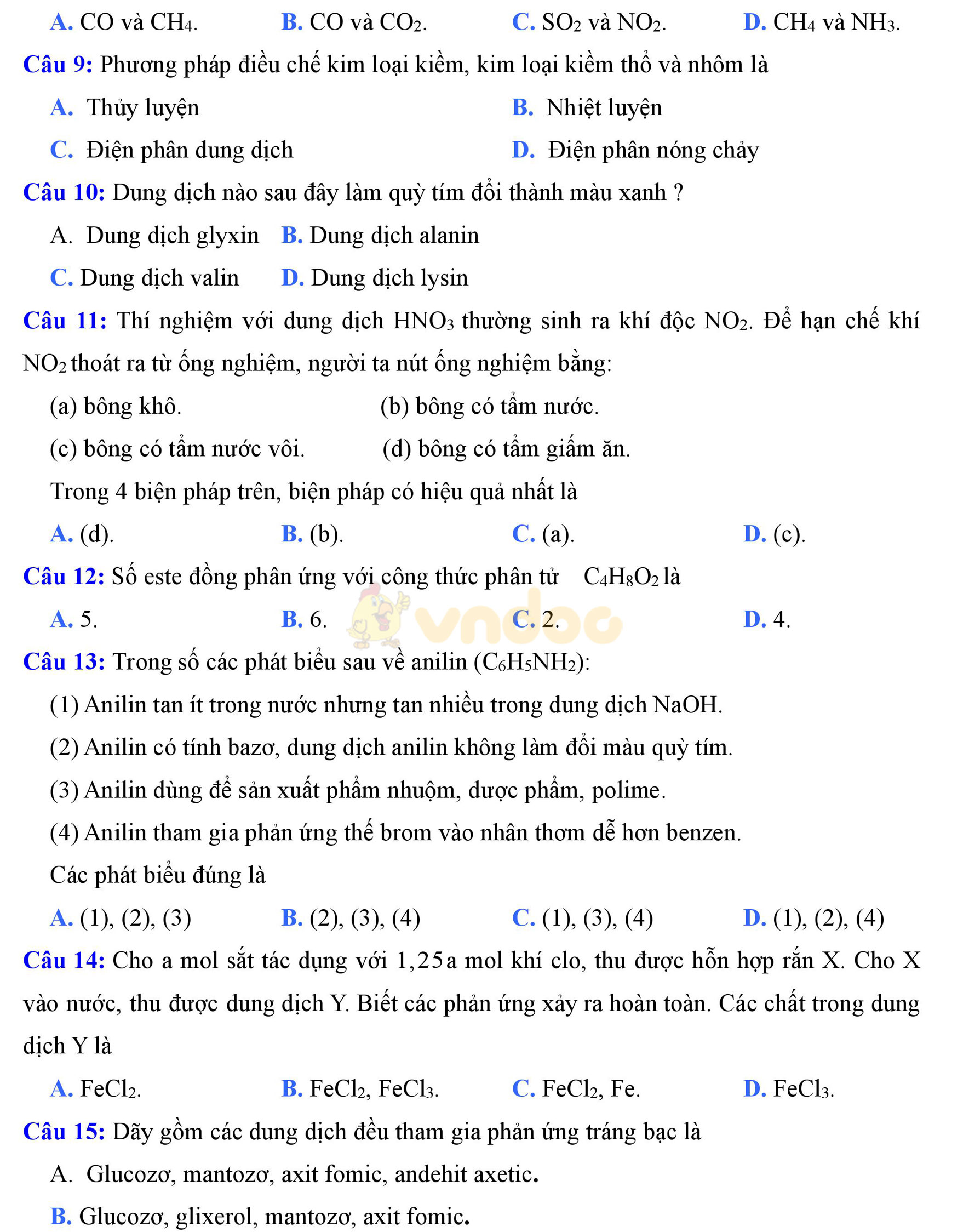 Đề thi thử THPT Quốc gia năm 2017 môn Hóa học Đề thi thử THPT Quốc gia năm 2017 môn Hóa học