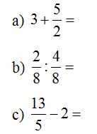 Đề thi học kì 2 môn Toán lớp 4