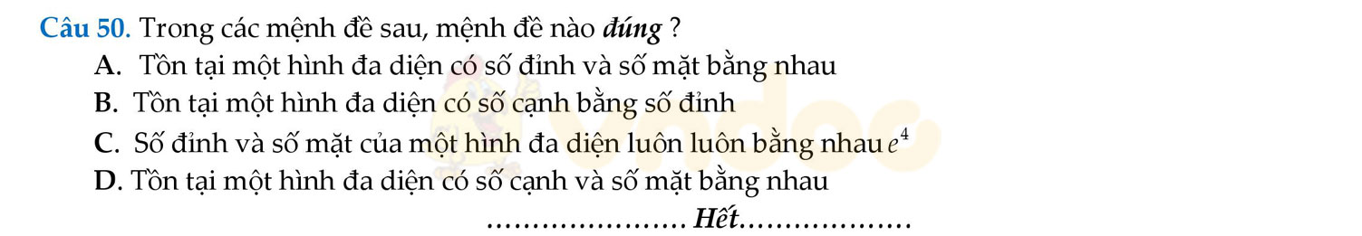 Đề thi thử THPT Quốc gia năm 2017 môn Toán