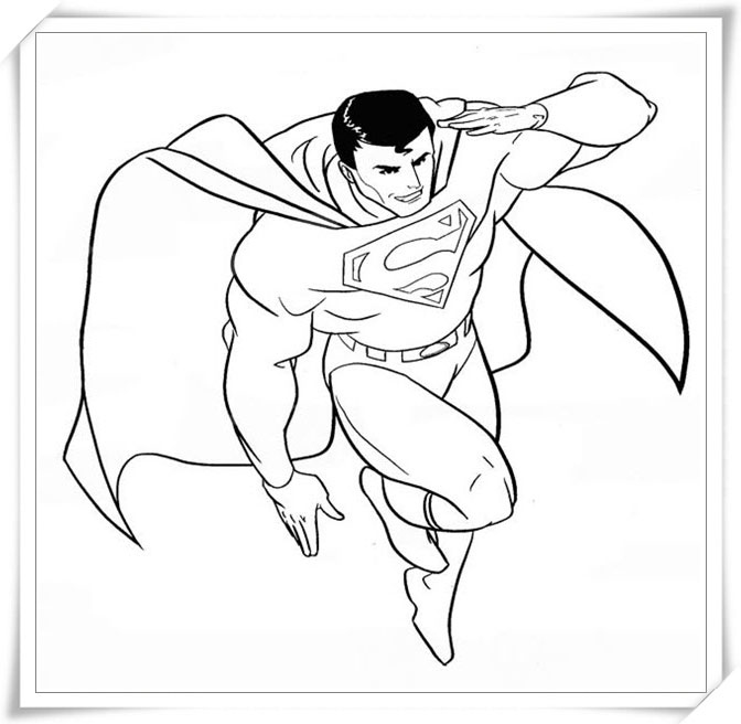 Hình tô màu siêu nhân dành cho bé trai Tranh tô màu siêu nhân dành cho bé trai