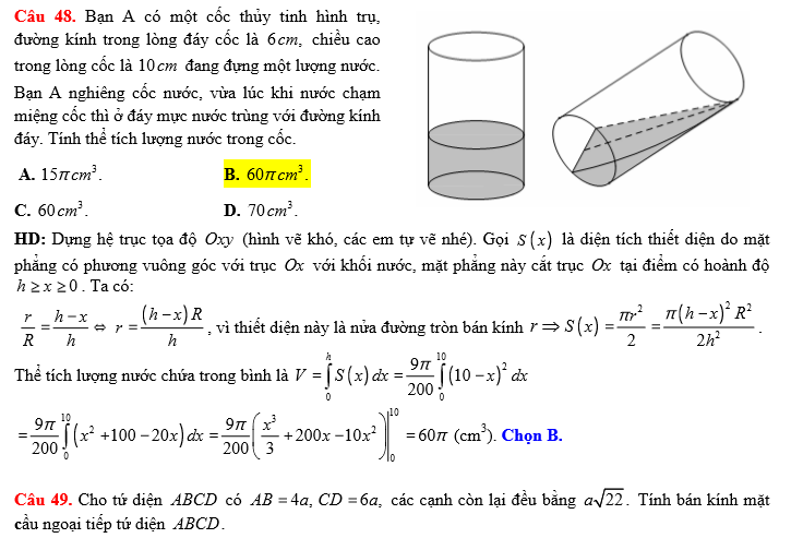 Đề thi thử THPT Quốc gia năm 2017 môn Toán