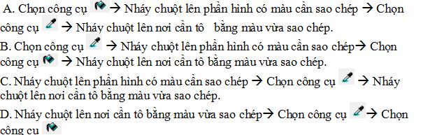 Đề thi học kì 2 môn Tin học lớp 3