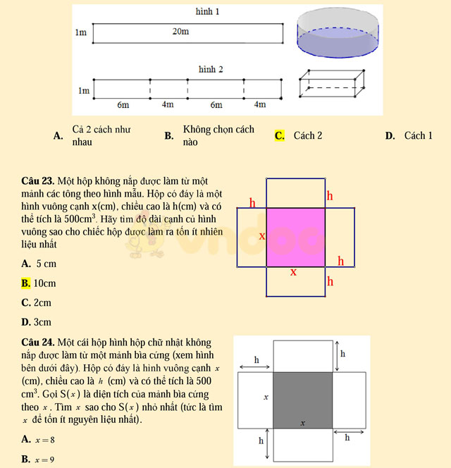 121 bài toán ứng dụng thực tế có hướng dẫn giải chi tiết