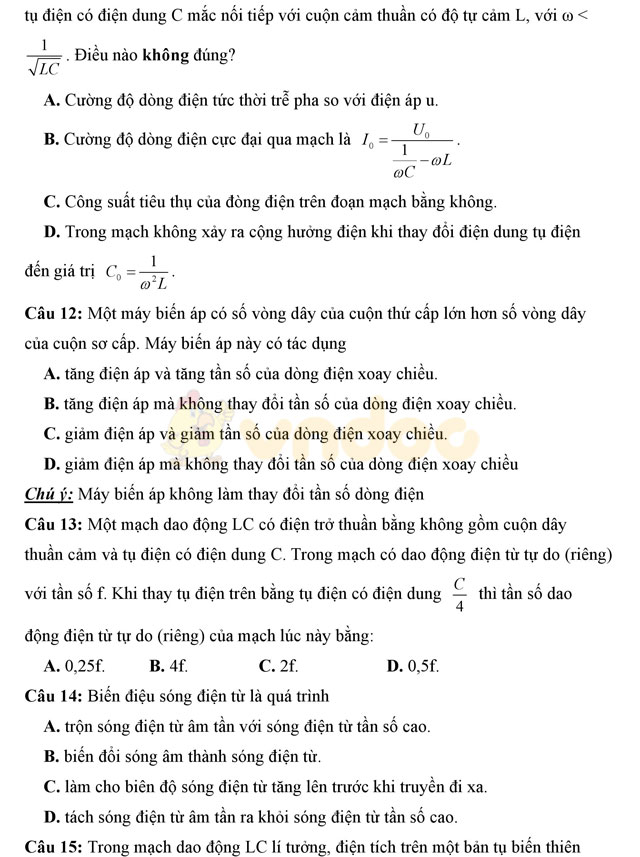 Đề thi thử THPT Quốc gia 2017 môn Vật lý Đề thi thử THPT Quốc gia 2017 môn Vật lý