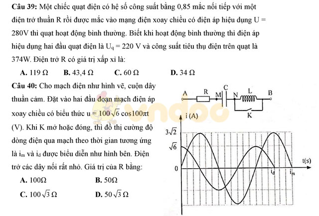 Đề thi thử THPT Quốc gia 2017 môn Vật lý Đề thi thử THPT Quốc gia 2017 môn Vật lý