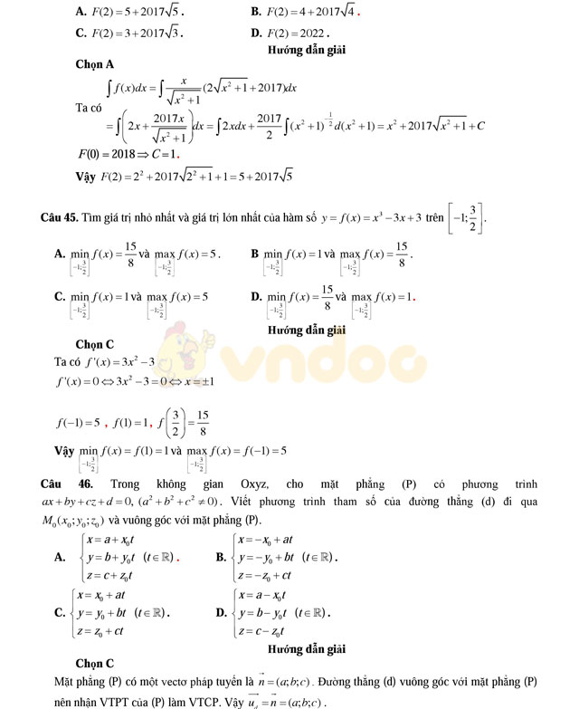 Đề thi thử THPT Quốc gia năm 2017 môn Toán Đề thi thử THPT Quốc gia năm 2017 môn Toán