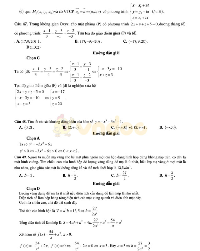 Đề thi thử THPT Quốc gia năm 2017 môn Toán Đề thi thử THPT Quốc gia năm 2017 môn Toán