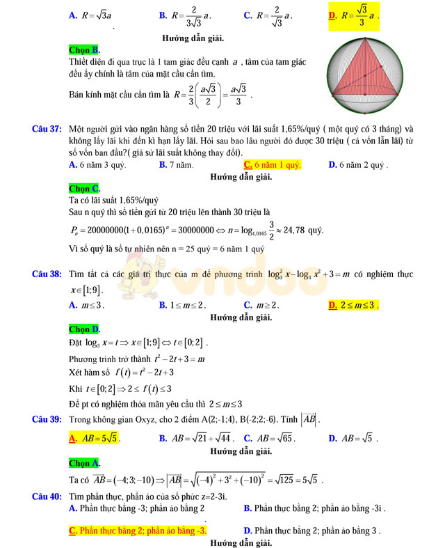 Đề thi thử THPT Quốc gia năm 2017 môn Toán Đề thi thử THPT Quốc gia năm 2017 môn Toán