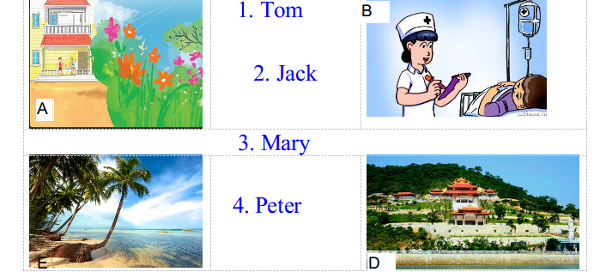 Đề thi học kỳ 2 môn tiếng Anh lớp 5