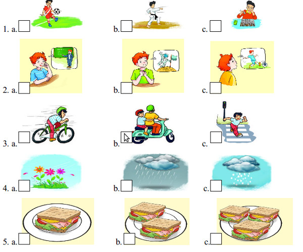 Đề thi học kỳ 2 môn tiếng Anh lớp 5 có đáp án Đề thi học kỳ 2 môn tiếng Anh lớp 5