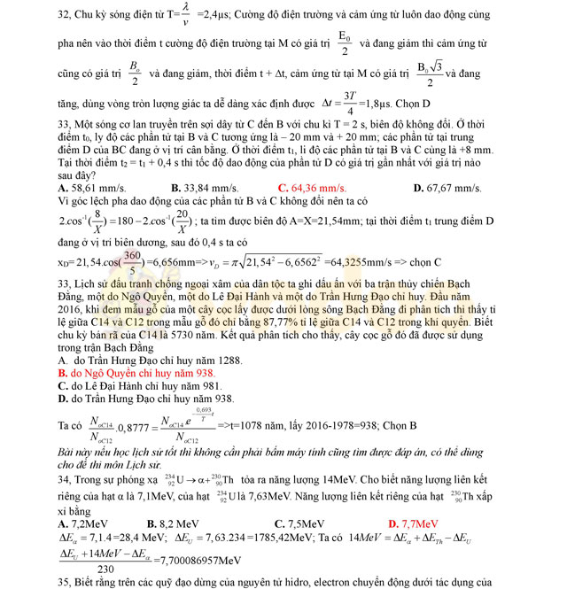 Đề thi thử THPT Quốc gia 2017 môn Vật lý Đề thi thử THPT Quốc gia 2017 môn Vật lý