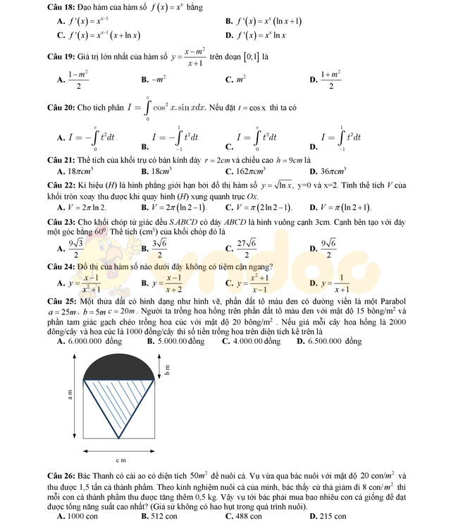 Đề thi thử THPT Quốc gia năm 2017 môn Toán Đề thi thử THPT Quốc gia năm 2017 môn Toán