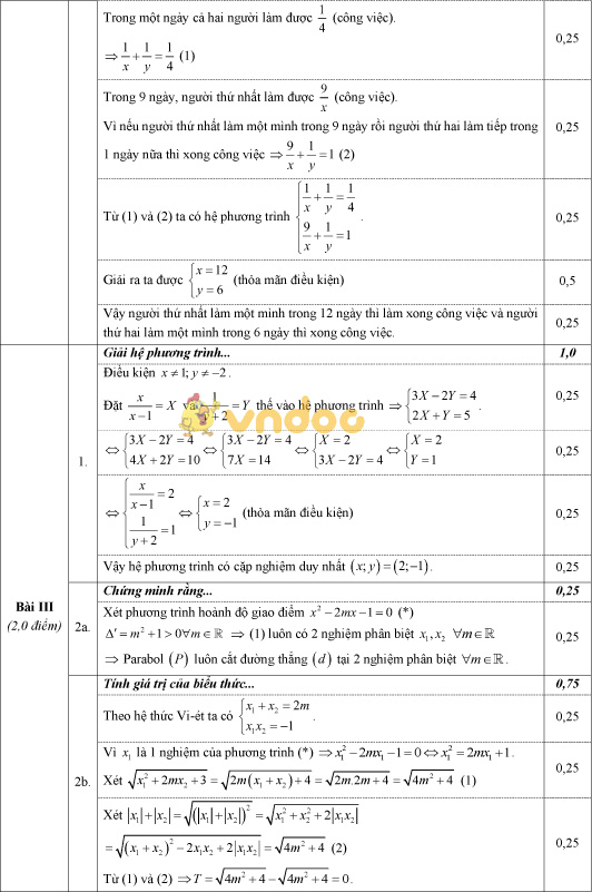 Đề thi khảo sát chất lượng môn Toán lớp 9