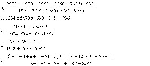 Bài tập Toán nâng cao lớp 5