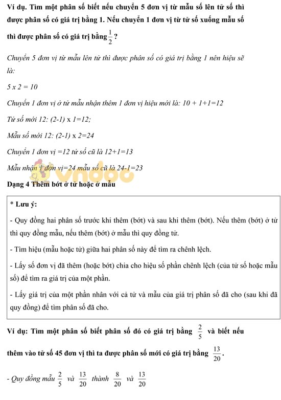 Bài tập toán nâng cao lớp 5