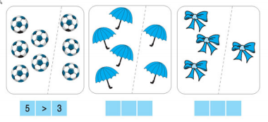 Lớn hơn. Dấu > Giải bài tập trang 19, 20 SGK Toán 1
