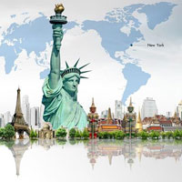 Bài tập trắc nghiệm Lịch sử 9: Nước Mĩ