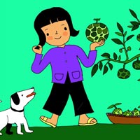 Tuyển tập thơ chủ đề thực vật cho bé mầm non